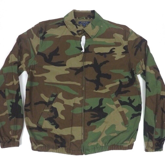 bayport camo windbreaker